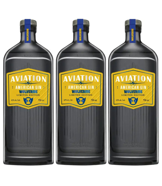 Aviation Gin Wolverine Limited Edition 3-Pack