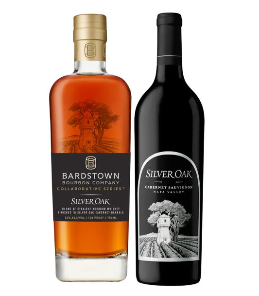 Bardstown Bourbon Company Silver Oak Finish & Silver Oak Napa Valley Cabernet Sauvignon Bundle