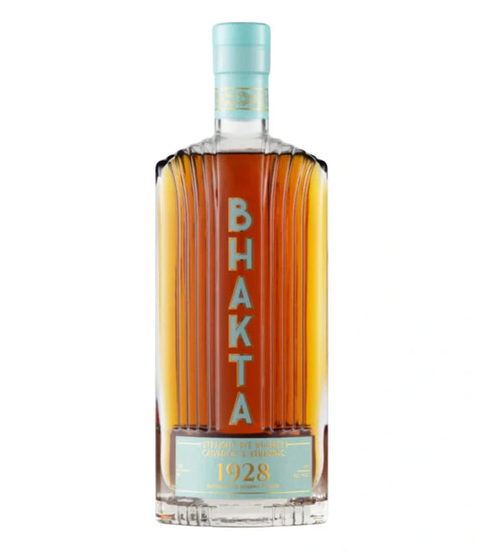 Bhakta 1928 Calvados & Armagnac Finish Straight Rye Whiskey 750mL