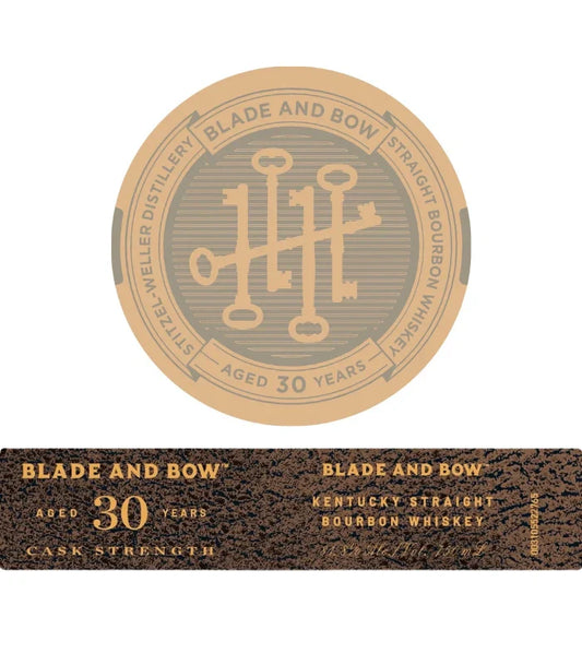 Blade and Bow 30 Year Cask Strength Bourbon 750mL