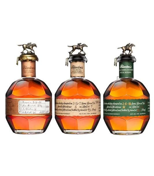 Blanton's Straight From The Barrel, Original Single Barrel & Special Reserve Bourbon Bundle