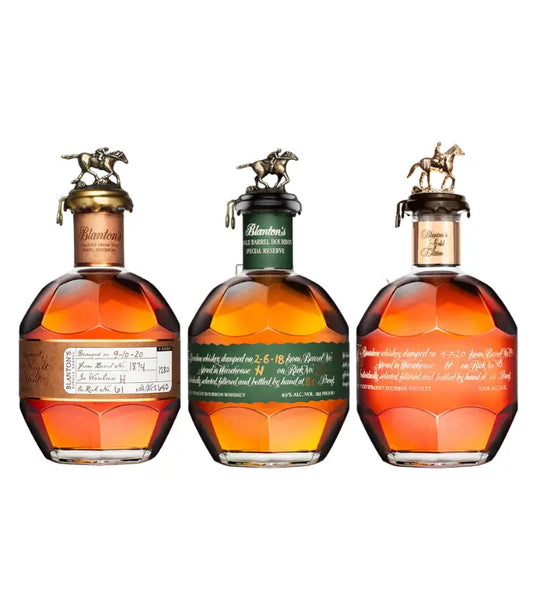 Blanton's Straight From The Barrel, Special Reserve & Gold Edition Bourbon Bundle