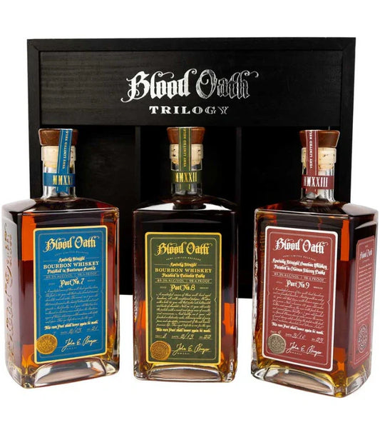 Blood Oath Trilogy 3rd Edition Straight Bourbon 3-Pack