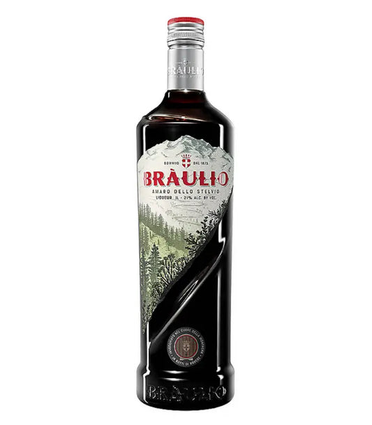 Braulio Italian Amaro Liqueur 1L