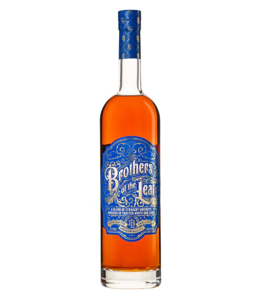 Brothers of the Leaf A Blend of Straight Whiskeys Finished in Toasted White Oak Casks 750mL