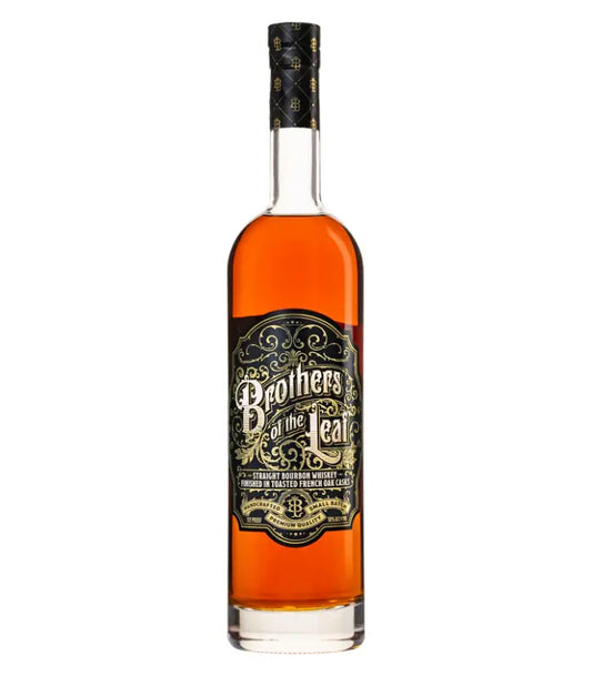 Brothers of the Leaf Straight Bourbon Whiskey Finished in Toasted French Oak Casks 750mL