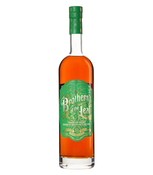 Brothers of the Leaf Straight Rye Whiskey Finished in Toasted White Oak Casks