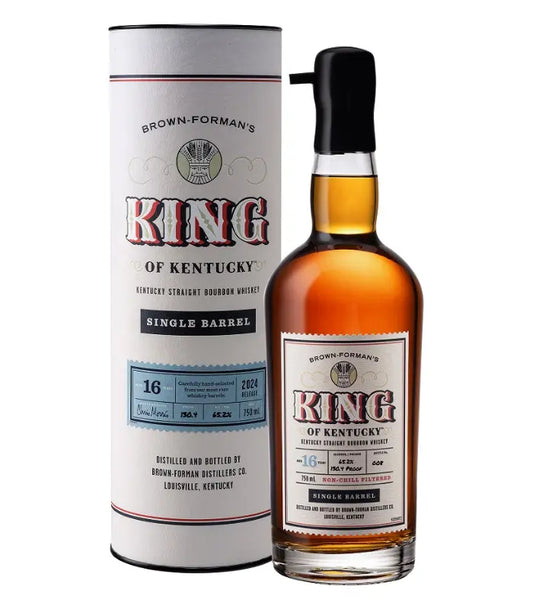 Brown Forman's King Of Kentucky 16 Year Old Bourbon 2024 Release Single Barrel #45 133.7 Proof