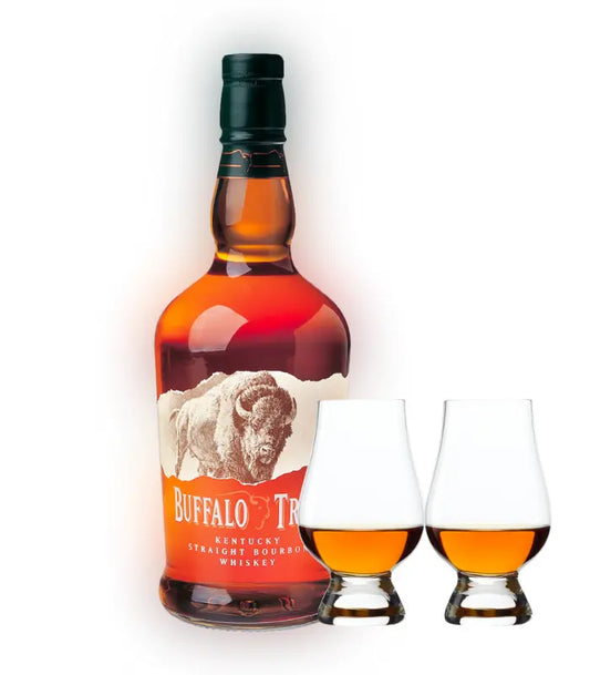Buffalo Trace Bourbon & Glencairn Set Bundle