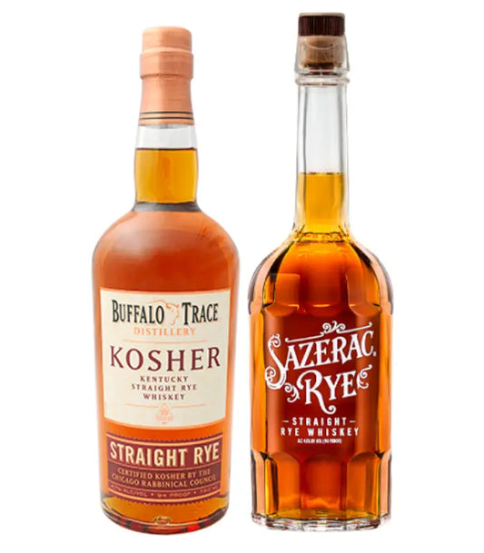 Buffalo Trace Kosher and Sazerac Rye Bundle