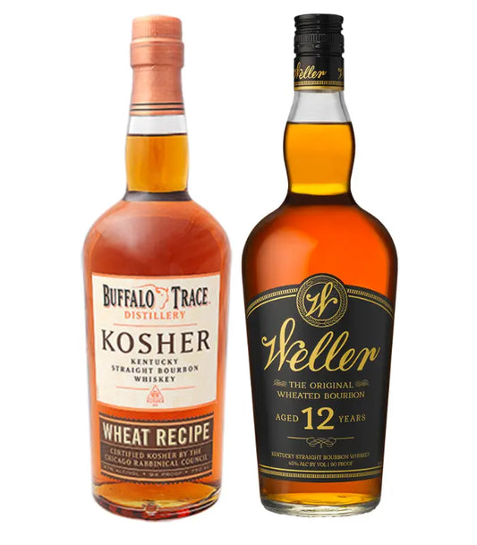 Buffalo Trace Kosher and Weller 12 Wheated Bundle