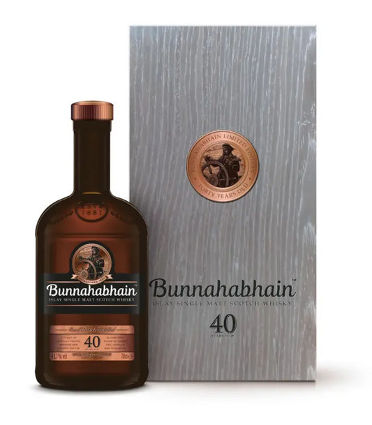 Bunnahabhain 40 Year Islay Single Malt Scotch Whisky 700mL