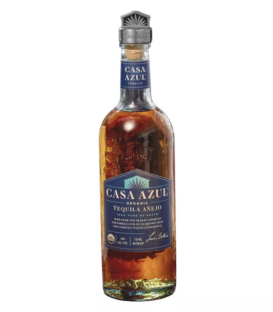 Casa Azul Organic Tequila Anejo 750mL