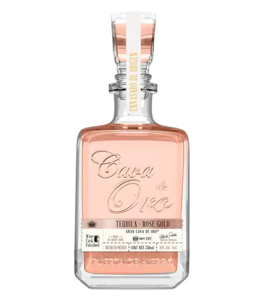Cava De Oro Rose Gold Tequila 750mL