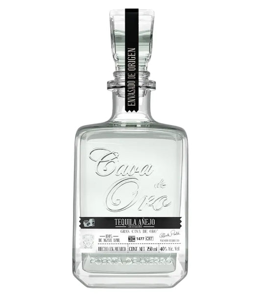 Cava De Oro Tequila Anejo Cristalino 750mL