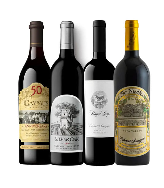 Caymus, Silver Oak, Stags' Leap & Far Niente Cabernet Sauvignon Bundle
