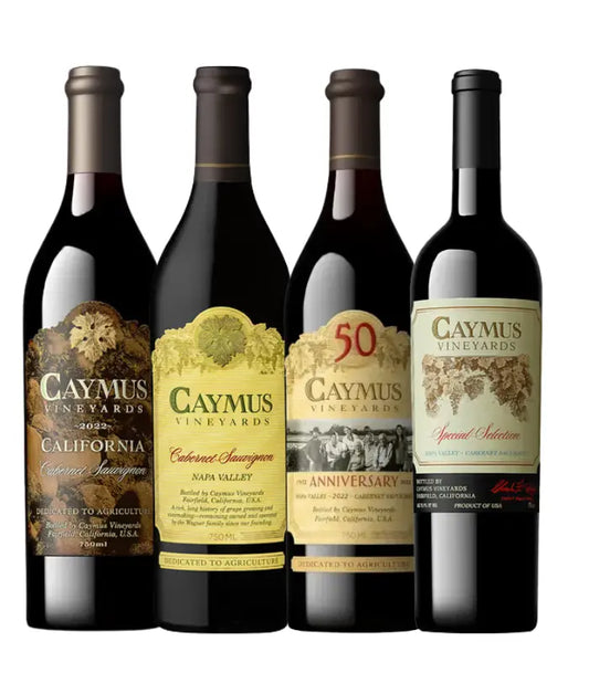 Caymus 50th Anniversary Napa Valley Cabernet Sauvignon 2022 Bundle