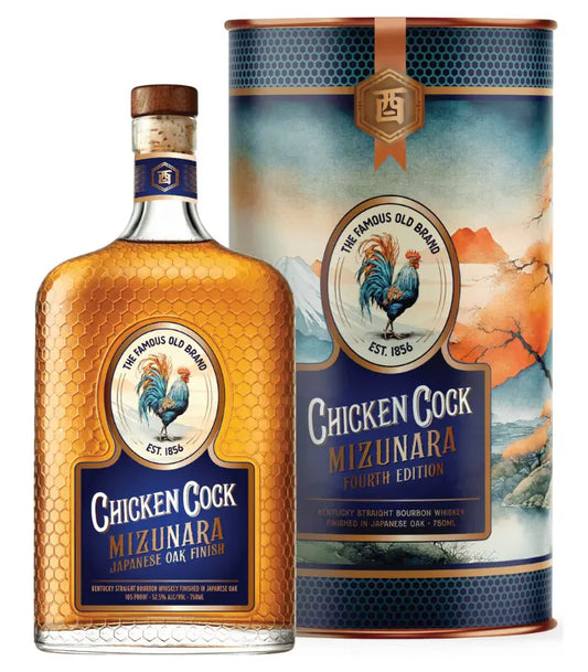 Chicken Cock Mizunara Japanese Oak Finish Bourbon 750mL