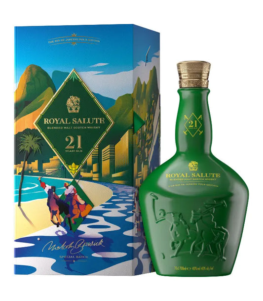 Chivas Royal Salute 21 Year Rio de Janeiro Polo Edition Scotch Whisky 700mL
