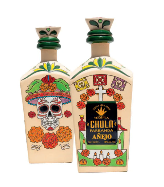 Chula Parranda Catrina Anejo Ceramic 1L
