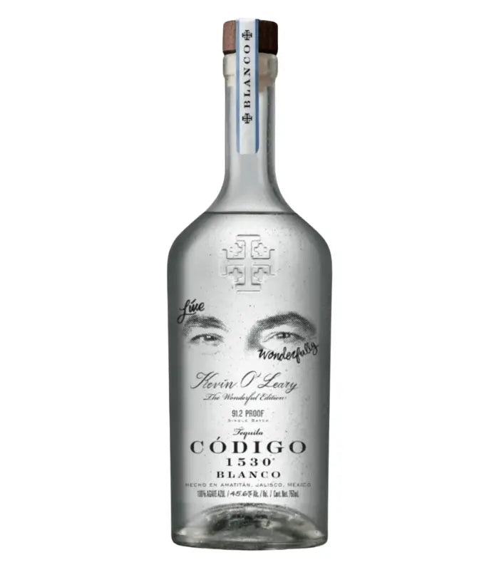 Código 1530 Still Strength Tequila Blanco Kevin O'Leary The Wonderful Edition