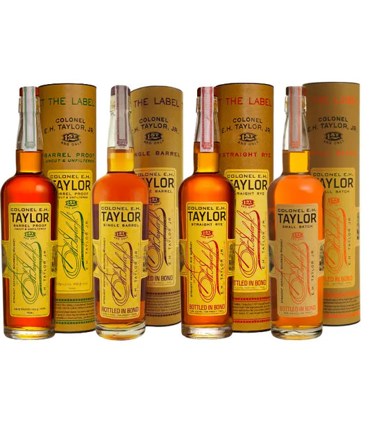 Colonel E.H. Taylor Barrel Proof, Single Barrel, Rye and Small Batch Bundle