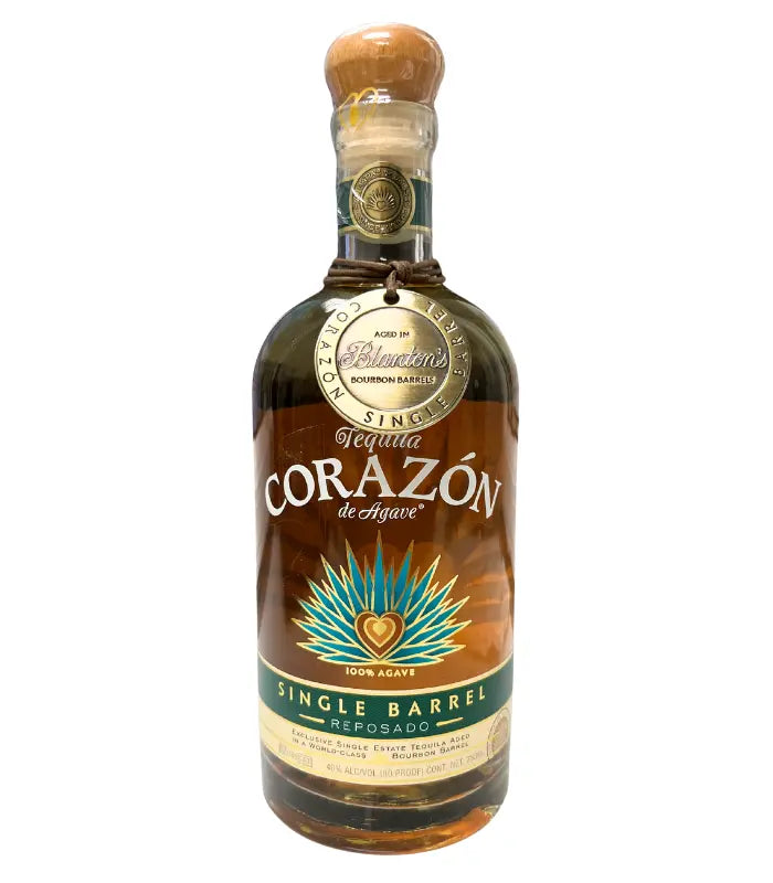 Corazon Single Barrel Reposado Aged in Blanton's Bourbon Barrels 750mL