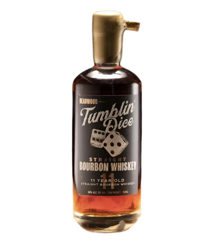 Deadwood Tumblin' Dice 11 Year Straight Bourbon 750mL