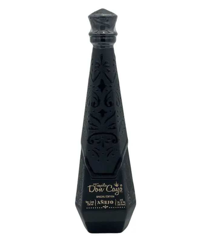 Don Cayo Tequila Anejo Ceramic Black 750mL