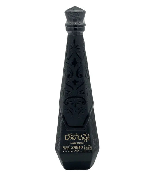 Don Cayo Tequila Anejo Ceramic Black 750mL