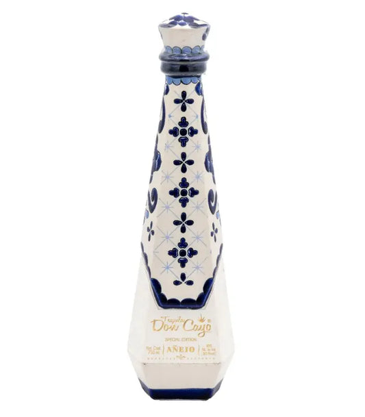 Don Cayo Tequila Anejo Ceramic Blue 750mL