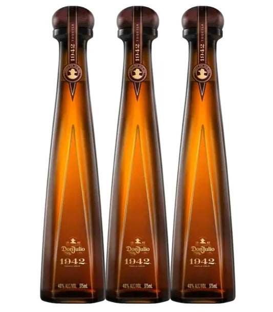 Don Julio 1942 375mL 3-Pack Bundle