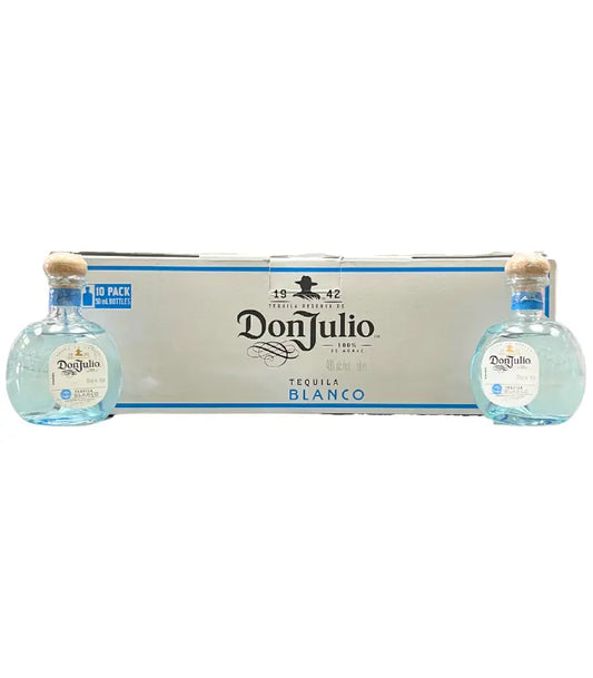 Don Julio Blanco Tequila Shooters 50mL x 10