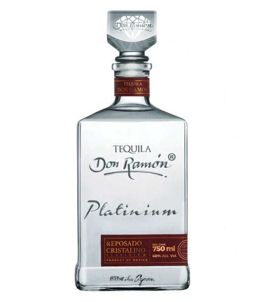 Don Ramon Platinum Tequila Reposado Cristalino 750mL
