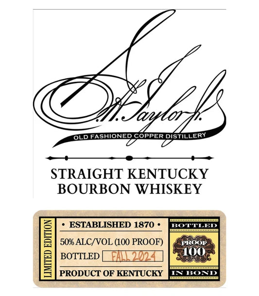 E.H. Taylor Bottled-In-Bond Straight Bourbon - BTAC Collection