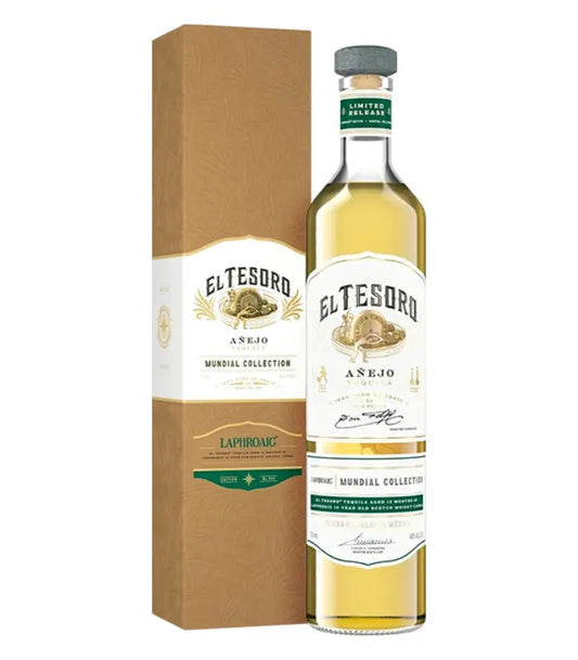 El Tesoro Mundial Collection Tequila Anejo: Laphroaig 750mL