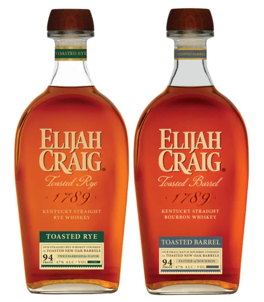 Elijah Craig Toasted Bourbon & Rye Bundle