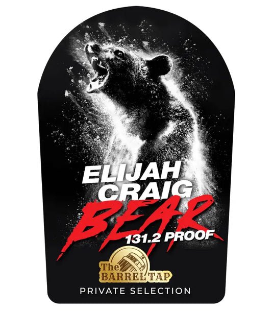 Elijah Craig Barrel Proof Single Barrel 'Bear 131.2 Proof' Private Select