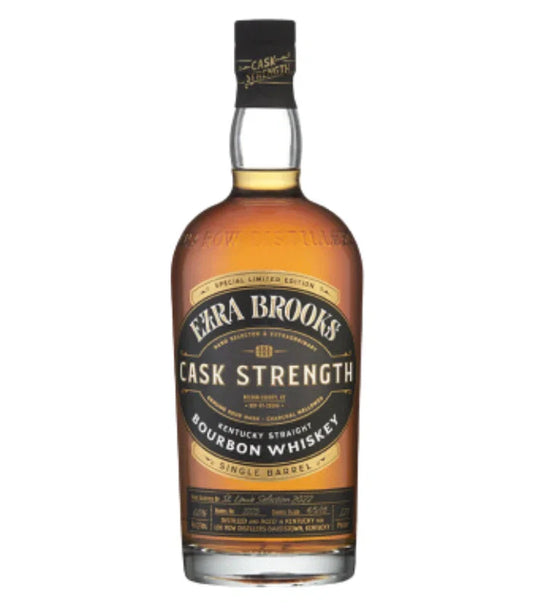Ezra Brooks Cask Strength Single Barrel Bourbon 750mL