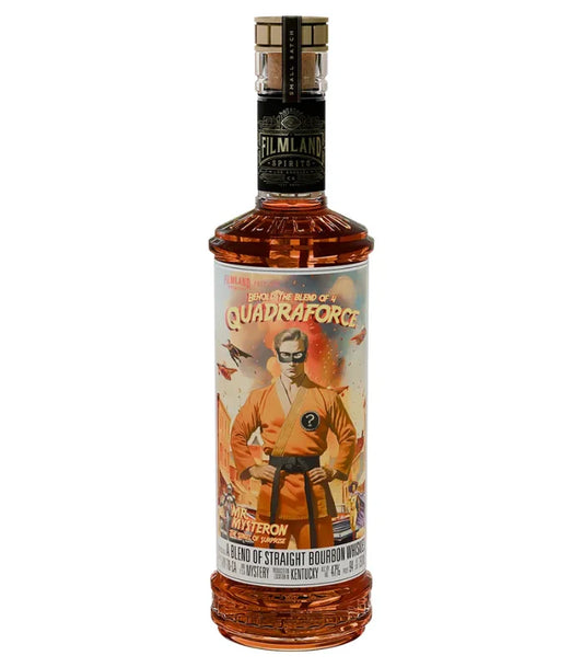Filmland Spirits Quadraforce Straight Bourbon Whiskey 750mL