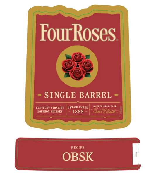 Four Roses OBSK Single Barrel Bourbon 750mL