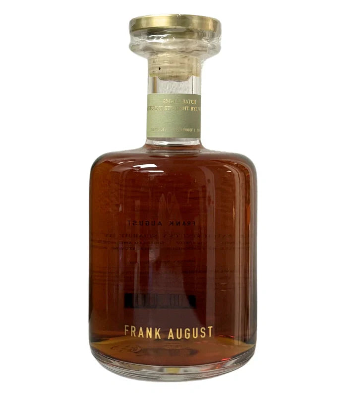 Frank August Small Batch Straight Rye Whiskey 750mL