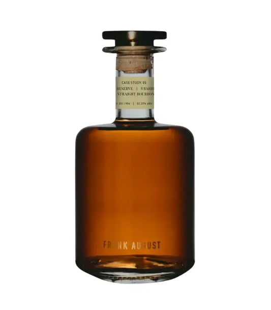 Frank August Case Study: 05 | Wheated Reserve 5 Barrel Batch Bourbon Whiskey 750mL