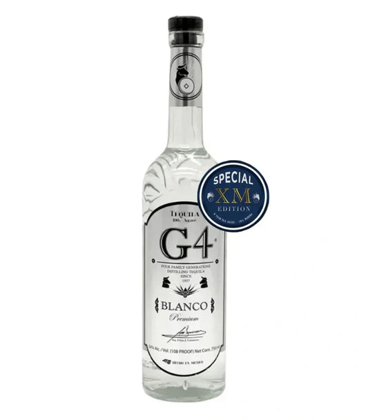 G4 Blanco Tequila High Proof XM Edition 750mL