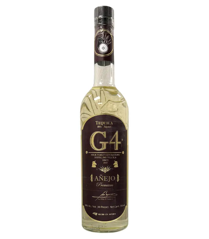 G4 Tequila Anejo 750mL