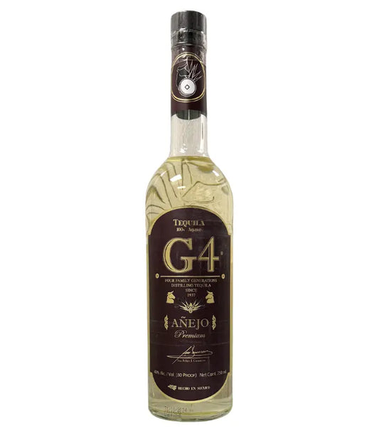 G4 Tequila Anejo 750mL