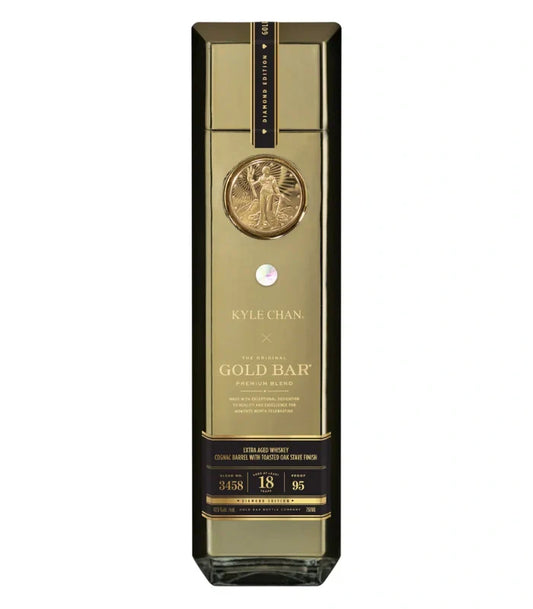 Gold Bar Whiskey 18 Year Diamond Collection 750mL