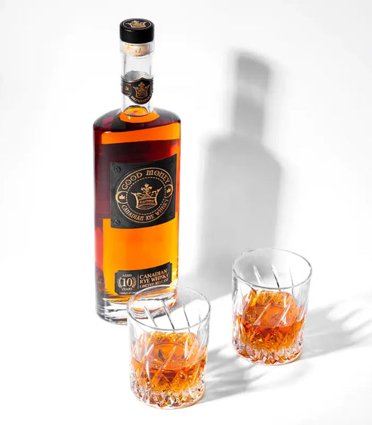 Good Money 10 Year Rye Whiskey by Floyd Mayweather