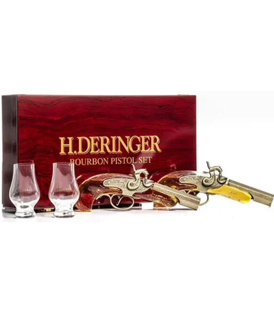 H. Deringer Bourbon Whiskey Pistol Set (2x200mL)