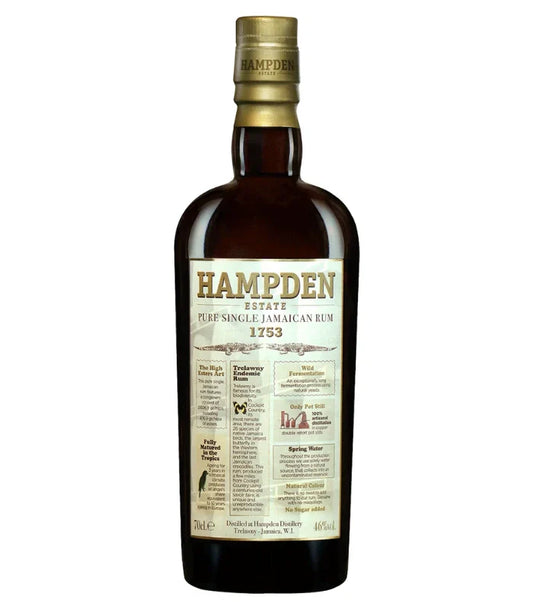 Hampden Estate 1753 Single Jamaican Rum 750mL